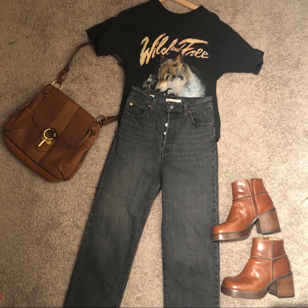 Levi’s Premium Ribcage Straight Ankle